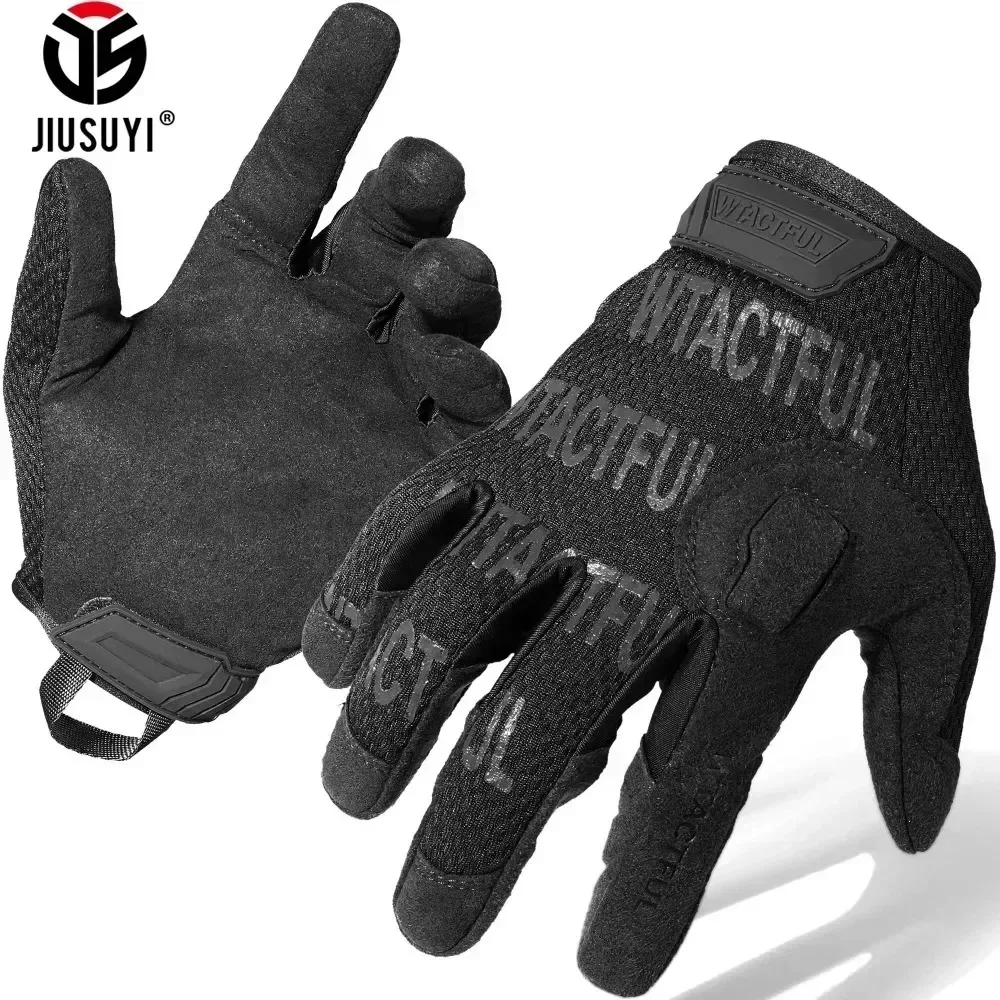 Gants Tactiques Plein Doigt Homme – Antidérapant – Chasse, Tir, Rando – Taille Unisexe