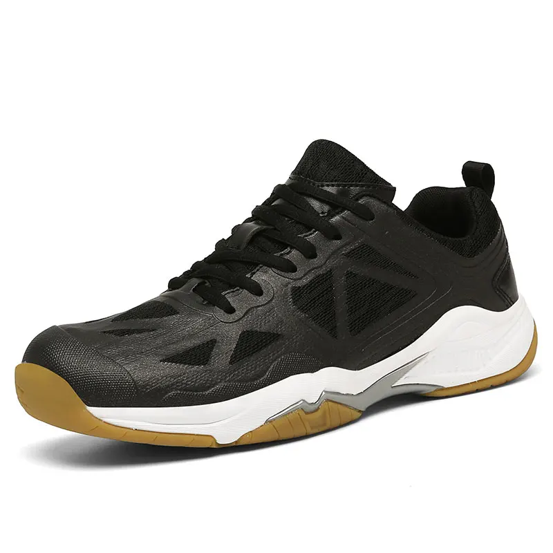 New Volleyball Shoes, Large Sizes 36-46, Non Slip Tennis Shoes, Lightweight Fitness Badminton Shoes, Men's Sports Shoes