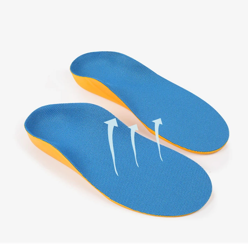 Kid Orthopedic Insoles  Arch Support Orthopedic Insoles Flat Feet Correction for Varus X  X/O Legs Shoe Heel Fixed Pads