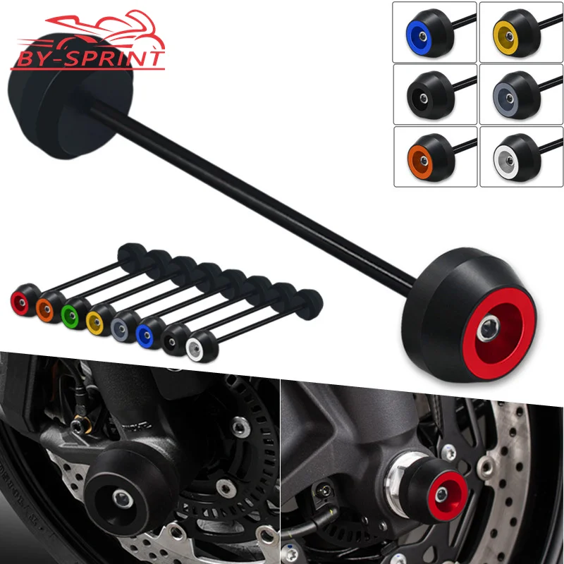 

Motorcycle CNC Aluminum Front Axle Fork Wheel Falling Protector Crash Sliders Cap For HONDA CB1000R CB650R CB 1000 650 R 18-20