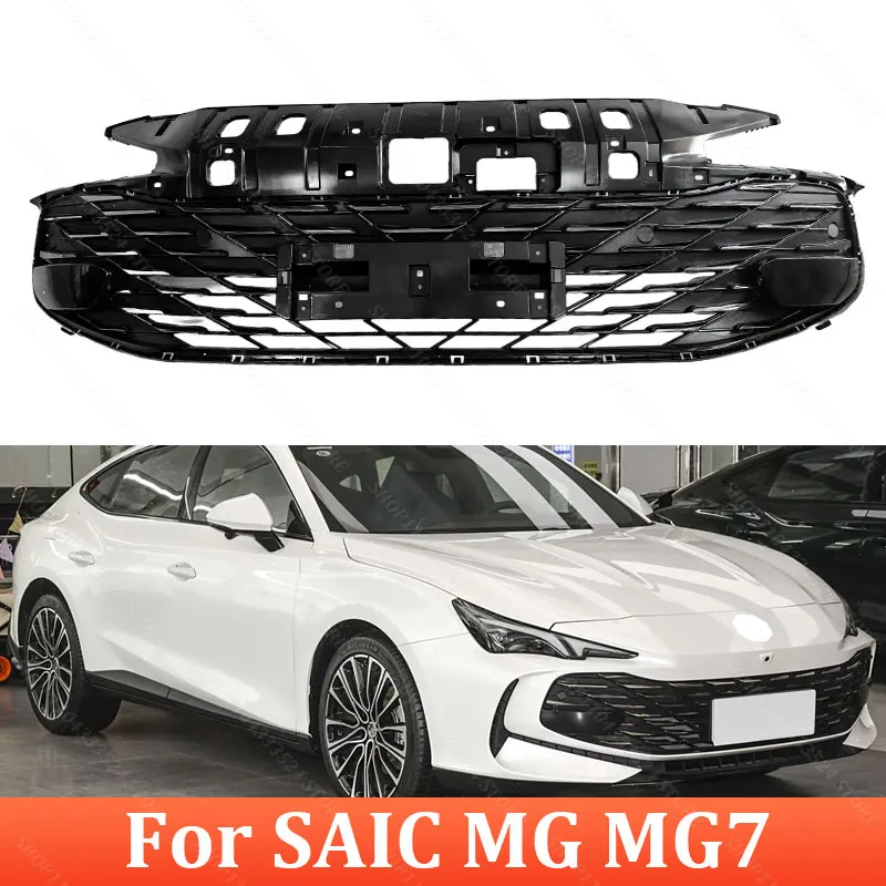 Tsgmnol Rejilla Delantera En Fibra De Carbono Para Mazda CX-5 Y CX-8 2017-2019: Kit De Embellecedor Para Parachoques, Estilo Deportivo