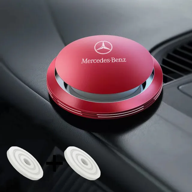 Désodorisant de voiture en alliage d'aluminium, parfum de style UFO, accessoires automobiles pour Mercedes Benz AMG W204 W210 W124 AMG W202 CLA W212 3