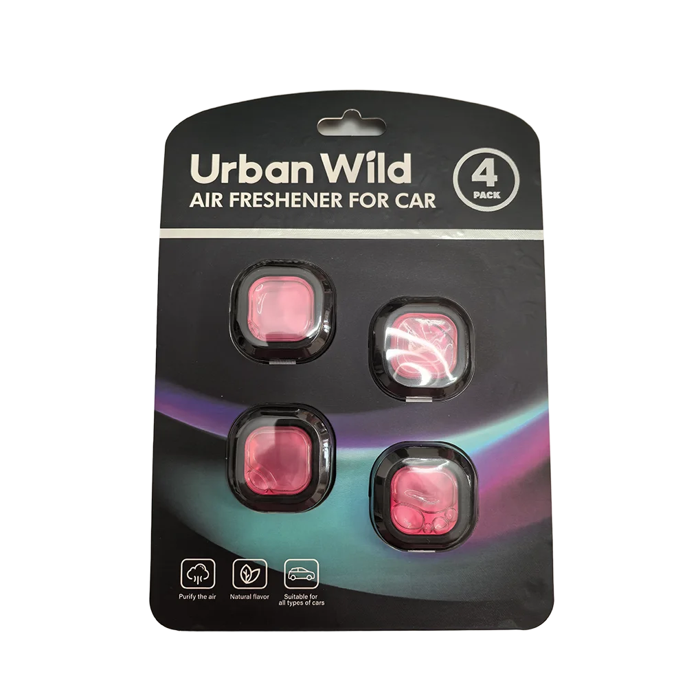 4 Pack Car Air Vent Freshener - Long-Lasting Aroma and Powerful Odor Eliminator
