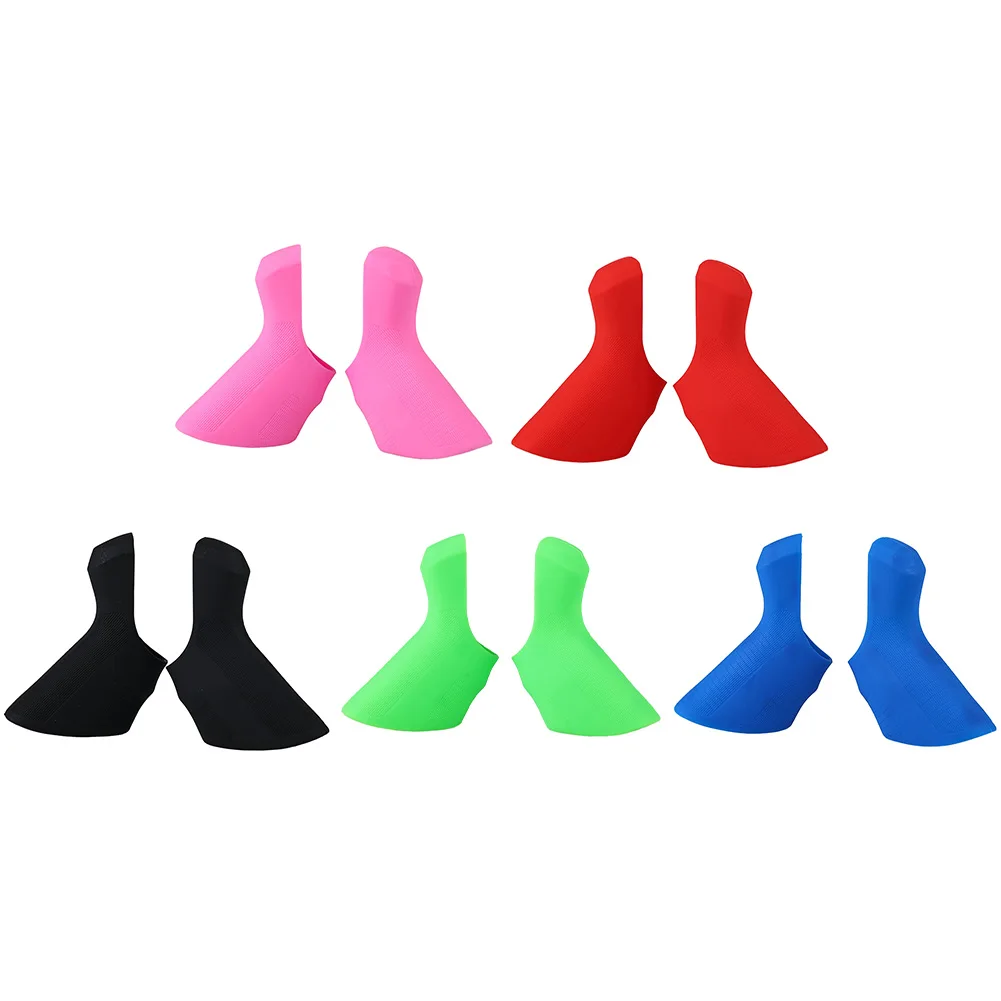 Bicycle Shift Lever Road Bike Shift Brake Lever Covers Bicycle Silicone Bracket For SENSAH 7/8/9/10/11/12 Speed Silica Gel Brake Lever Hoods