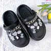 Women Clogs DIY Slip-on Comfort Sandals Fashion Beach Thick Platform Sides For Girls  Comfortable Soft EVA Garden Shoes 2
