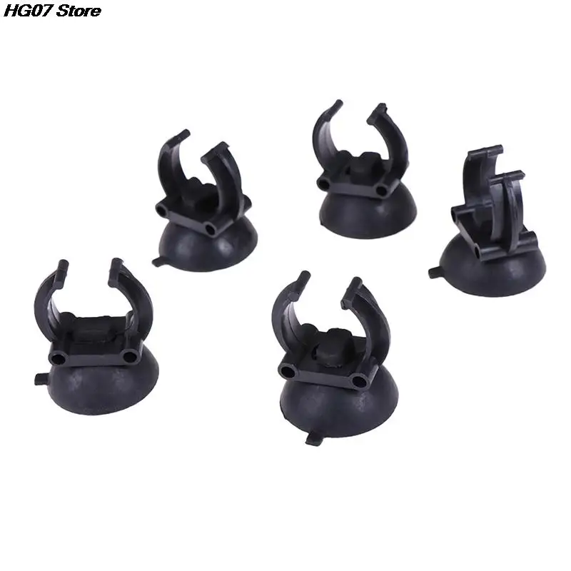 5Pcs Aquarium Sucker Suction Cup Heating Sucker Clips Holders For Air Line Oxygen Tube Hose Pump
