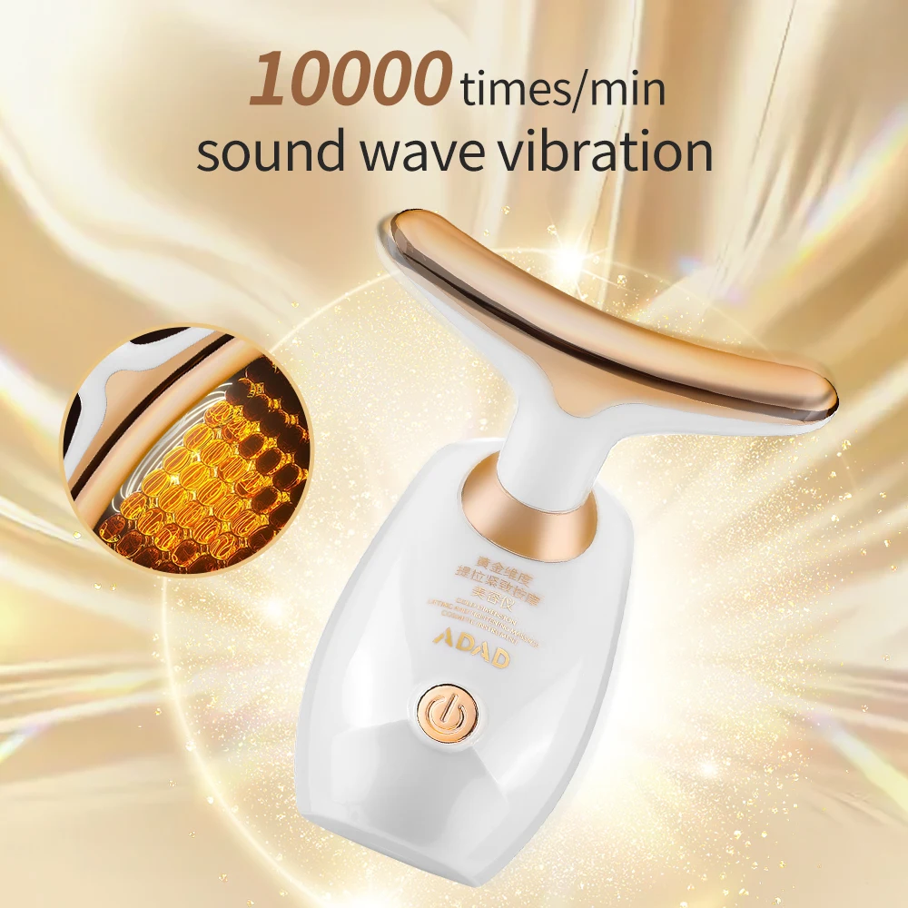 Face Neck Massage Device Facial Firming Lifting Machine Anti-wrinkles Anti Aging Beauty Device For Neck Lines Reduce Double Chin facial massager face slimming massager