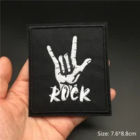 Buy "Rock Your Style: Iron-On Band Patches for Clothes - Embroidered Music Punk Stripes for Jackets, Jeans & More" Online - Image 5