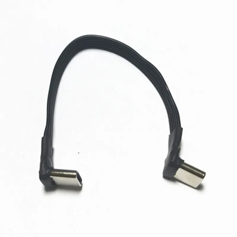 Кабель-адаптер USB Type-C гибкий, под углом 90 градусов