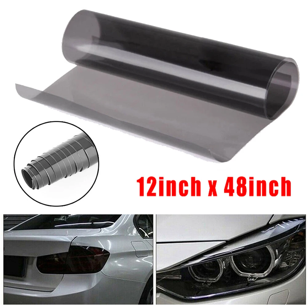 

30x120cm Car Headlight Color Film Vinyl Film Sticker Matt Smoke Light Covering Film Automobile Lamp Decor Film Accessories