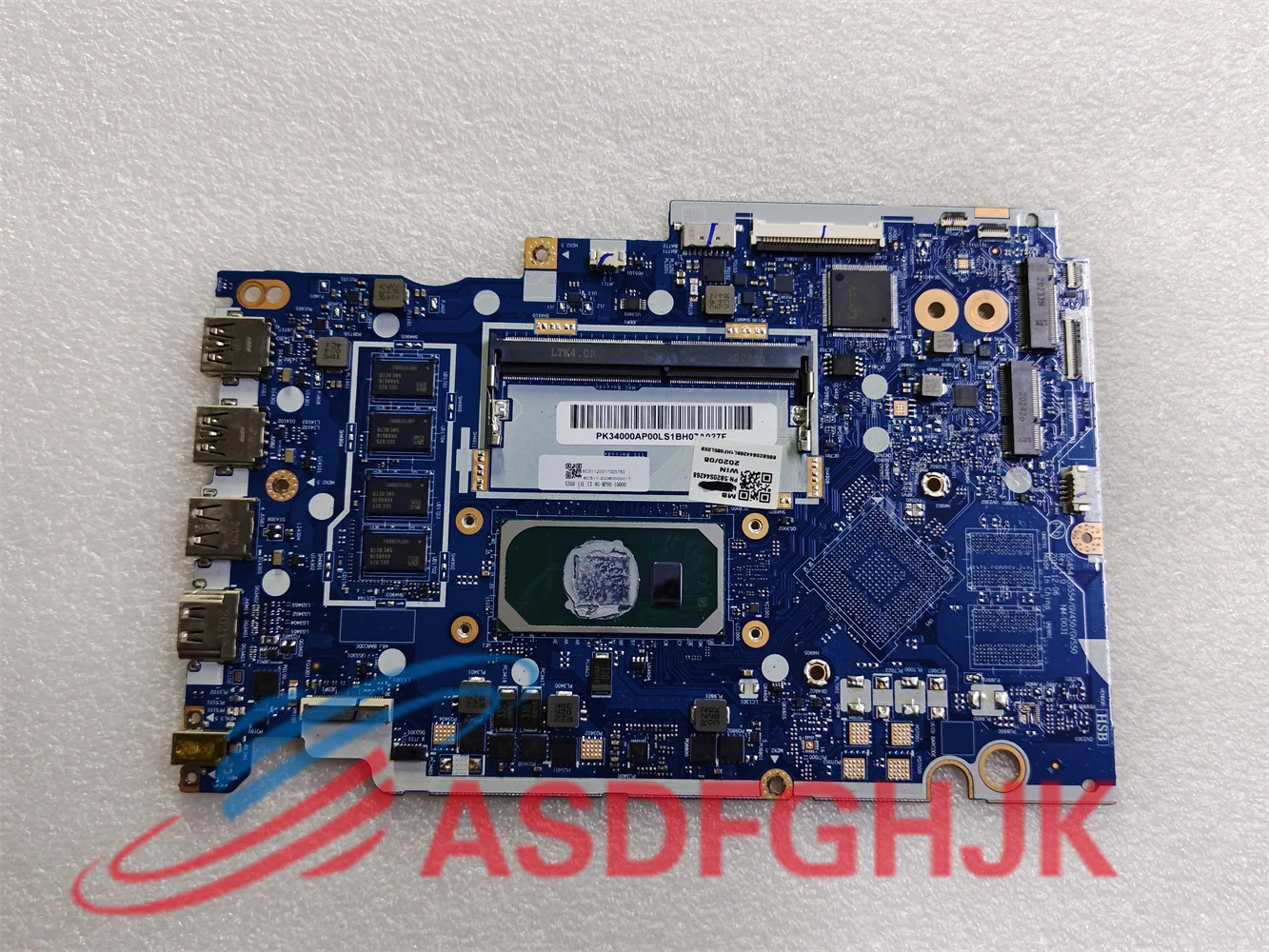

GS454 GS554 GV450 GV550 NM-D031 материнская плата для ноутбука Lenovo Ideapad 3-15IIL05 5B20S44268 SRGKF I3-1005G1 + 4G RAM на плате
