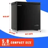 5.0 CU.FT Deep Freezer Top Open Door Compact Freezer Chest Freezer with Removable Storage Basket for Home Kitchen Garage 5