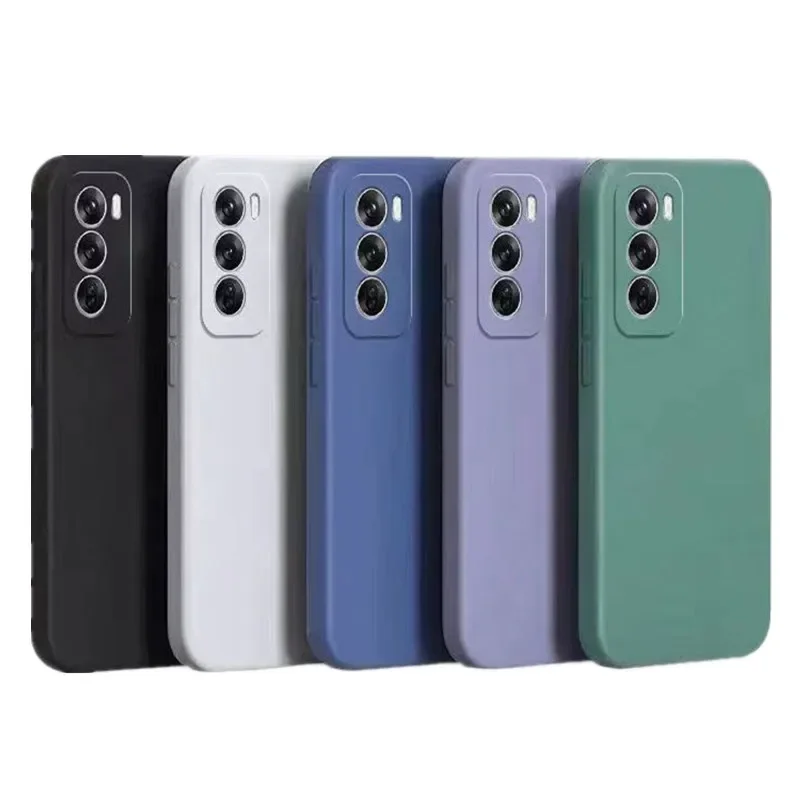 Flexible Liquid Silicone TPU Protective Phone Case Cover - Durable and Sleek Design