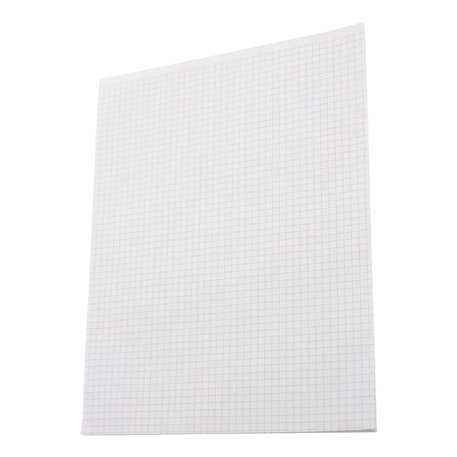 Quaderno a Quadretti Spessi da 40 Fogli, Layout Chiaro, Carta a Griglia Bifacciale, Blocco per Disegno Tecnico, Carta per Matematica e Disegno