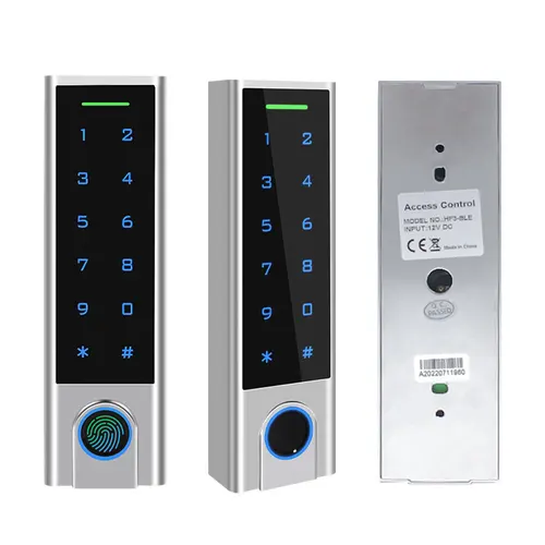 Zine-Alloy 방수 스마트 TTLock 앱, 블루투스 지문 또는 벨 접근 제어 키패드 오프너 리더, 도어락 시스템, IP66 5