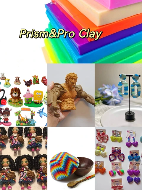 4pcs 50g Polymer Clay Block Prism&pro Brand Oven Bake Clay Flexible And  Durable Femo Performace Instead Plasticine Toy For Kids - Modeling  Clay/slime - AliExpress