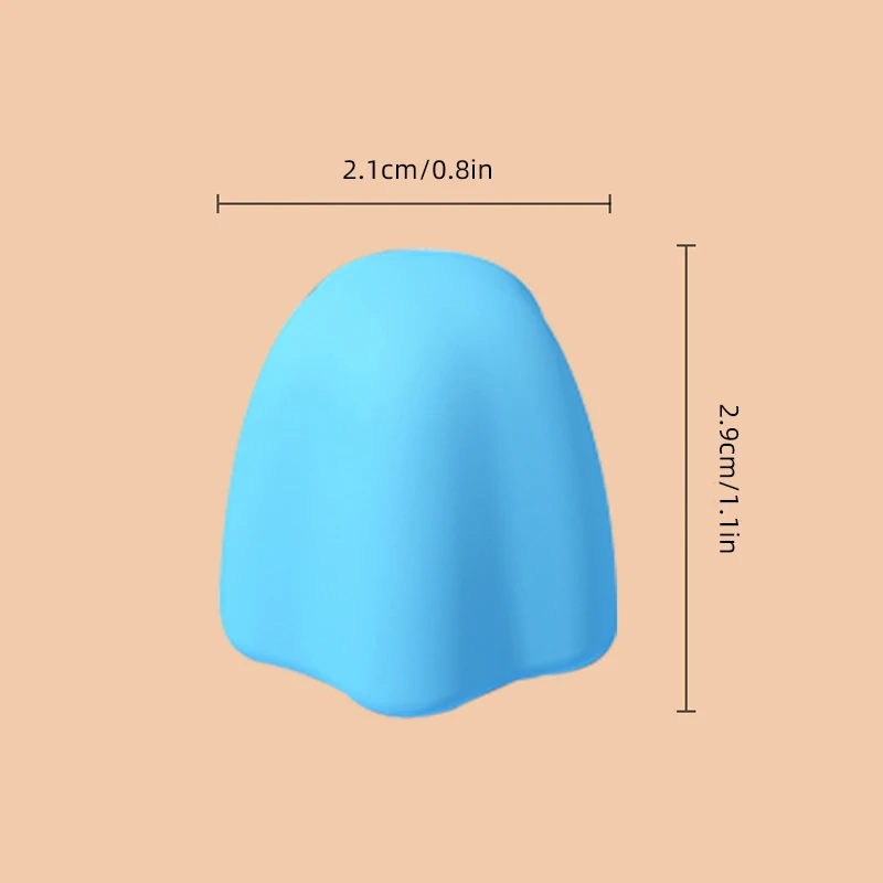 4pcs Silicone Toothpaste Caps Self-sealing Toothpaste Squeezer Toothpaste Pump Dispenser Cosmetics Self-Closing  Saver Covers