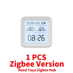 Smart Home WiFi Temperature & Humidity Sensor with App Control - Zigbee Version