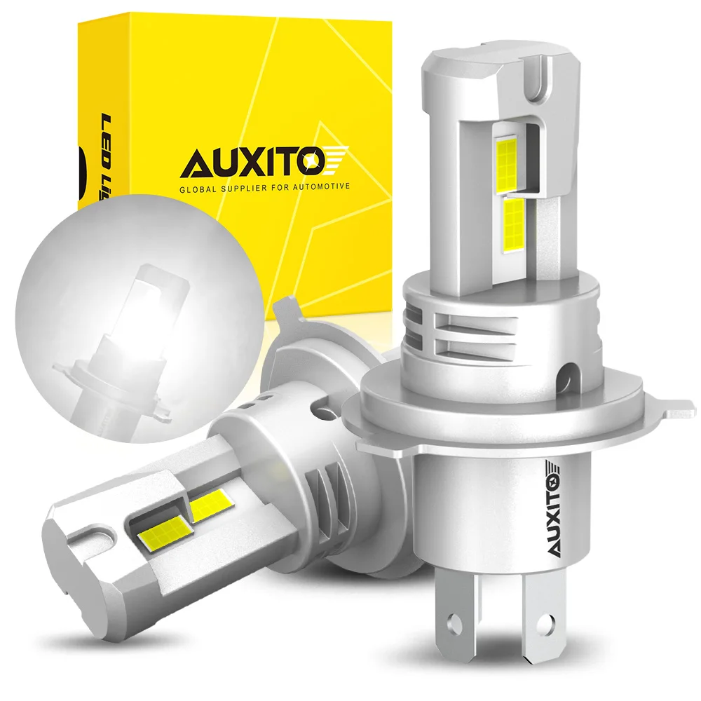 

Лампа светодиодная AUXITO, 2 шт., H4, HB2, 9003 K, для Lada, Toyota, Hyundai, Opel, Ford, Honda, Nissan, H4