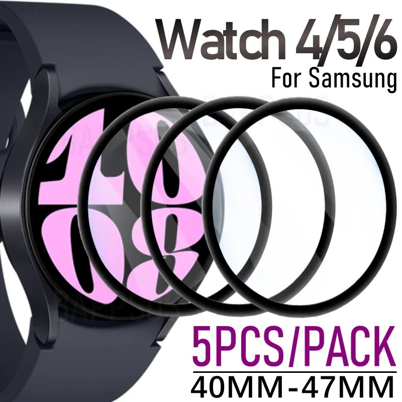 

Защитная пленка для часов 6 Samsung Galaxy Watch 6 Classic 5 Pro 40 мм 44 мм, мягкая защитная пленка для Samsung Watch 4 5 43 мм 47 мм