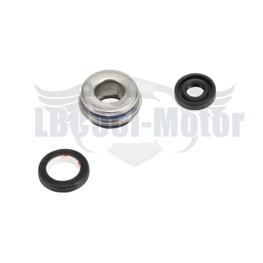 Water Pump Mechanical Seal Kit For YAMAHA FZR250 1987-1994 FZX250 ZEAL 1991-1992 O-ring Gasket Seals Kit 1HX-12439-00-00