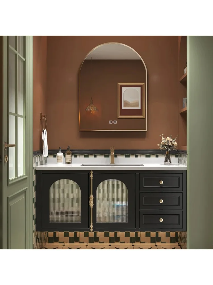 Floor Bathroom Cabinet Furniture Wooden Closed Storage Toilet Wc Wall Shelf Drawer
