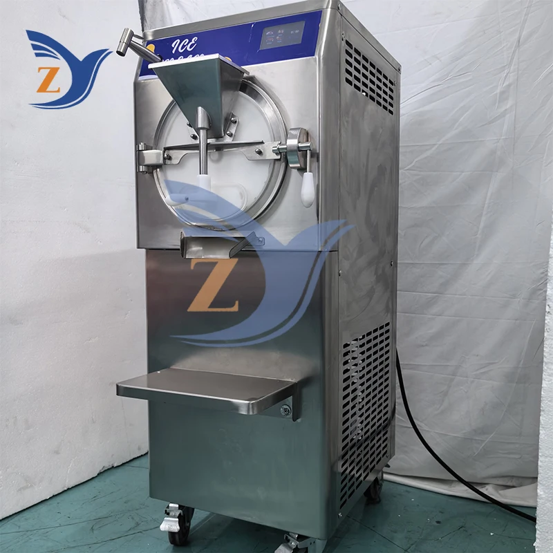 Hard Ice Cream Maker Machine ZY-38-2 Commercial 60 Liters Per Hour Production Equipment Milk Tea Shop Automatic Ball Restaurant 5