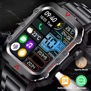 New Sports Smart Watch with LED Flashlight