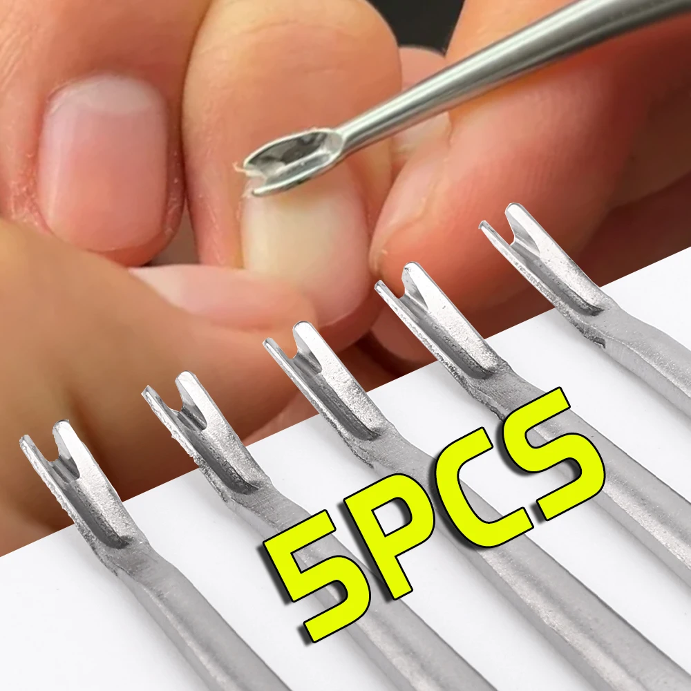 Professional Nails Cuticle Pusher Dead Skin Remover Stainless Steel Manicure Tools Cuticle Trimmer Scraper Pedicure Cleaner Push
