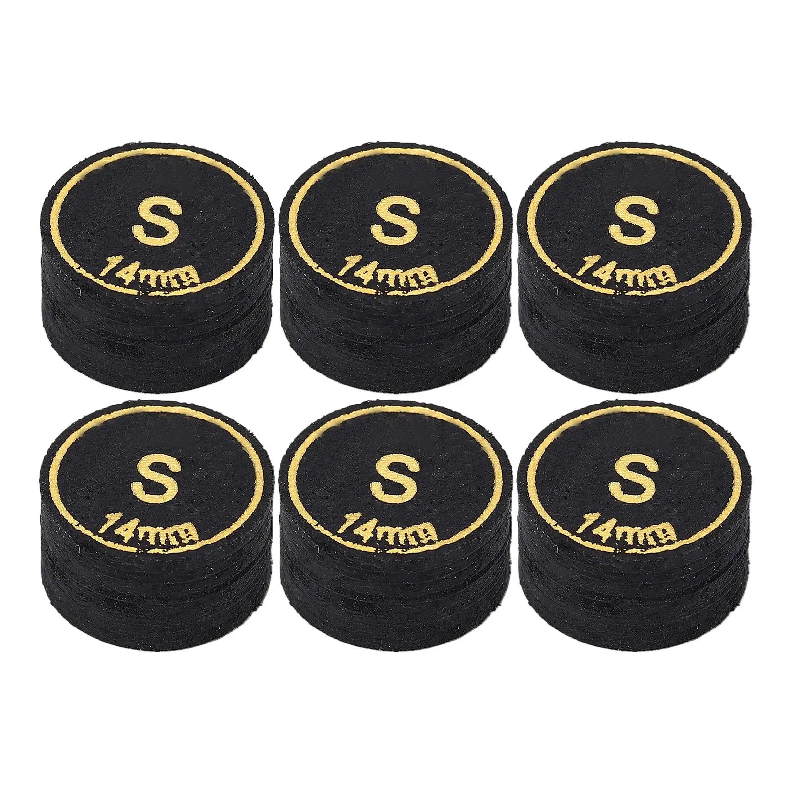 High-Density PU for pool Tips-Multi-Layer Billiard Cue Replacement for Professional Use, Wear-Resistant