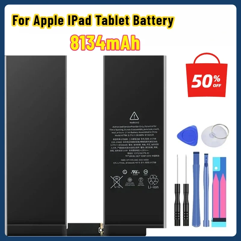 High Capacity 8134mAh Tablet Battery for IPad Pro