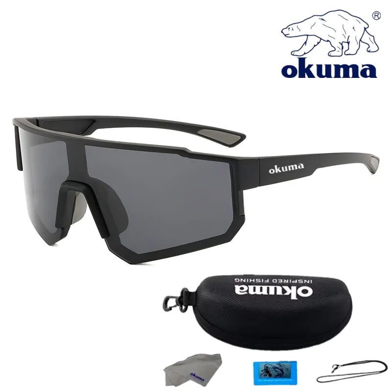 Okuma 편광 선글라스 - 새로운 산악 자전거 라이딩 안경 - 자외선 방지 남녀공용 스포츠 안경 UV400