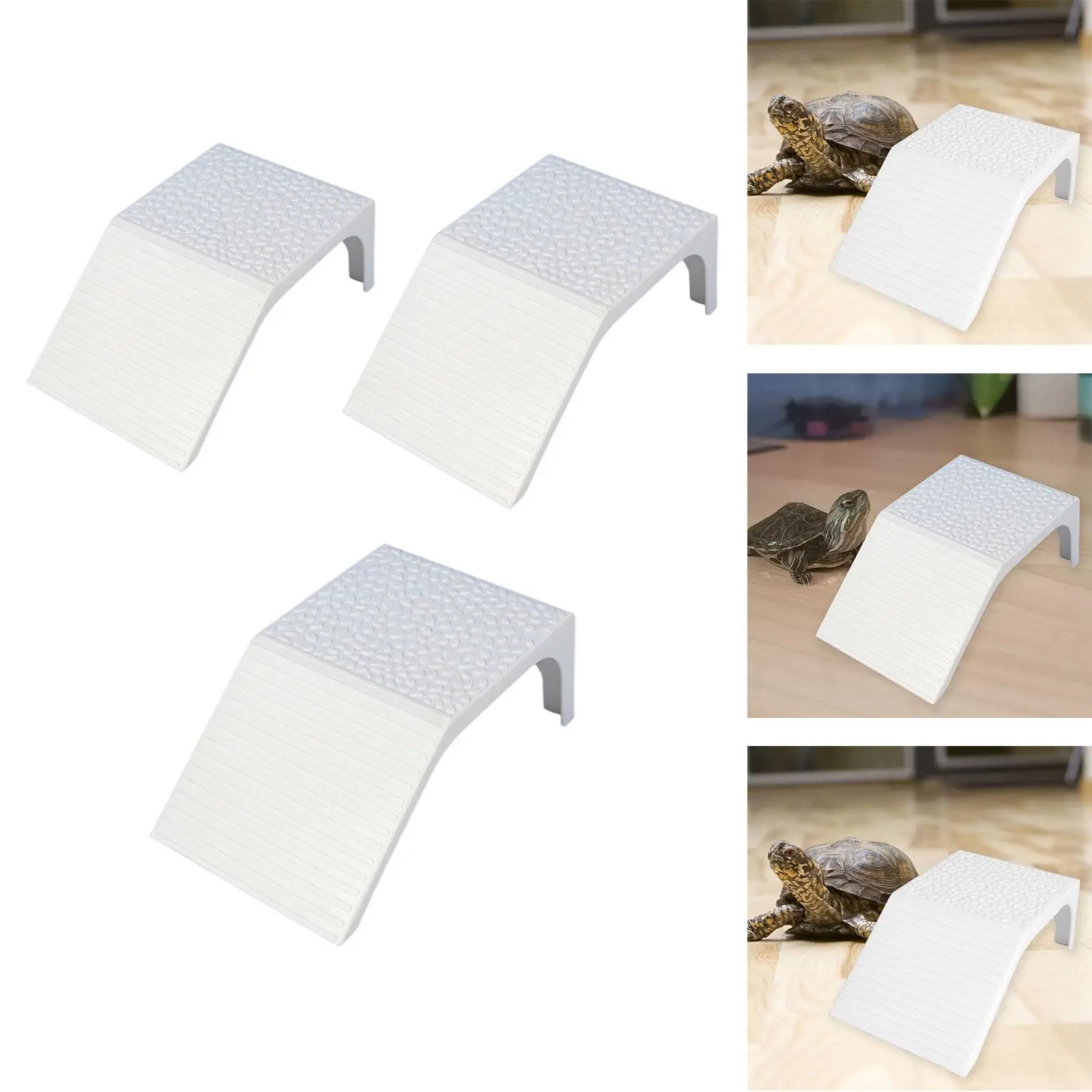 Tortoise Ramp Fishing Tank Turtle Reptile Basking Hide Cave Aquatic ...