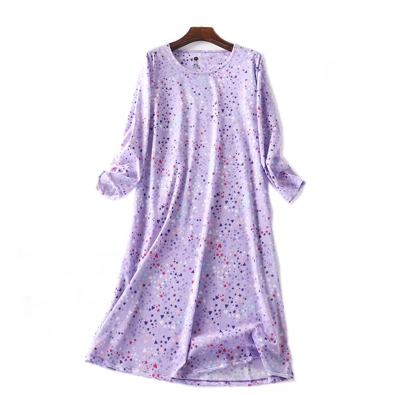 white christmas dresses 100% Cotton Light Ultra-Soft Night Dress Women Cotton Pants Shirt Set – CNP  Associates LLC main image 1