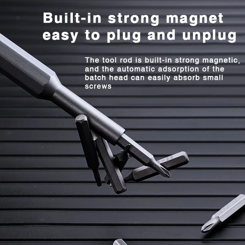 휴대폰 카메라 컴퓨터 시계 전자 장치 유지 관리용 24-IN-1 정밀 드라이버 세트