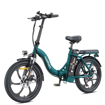 【Prevendita】 HillMiles MilePort 1 E-Bike, motore da 250 W, batteria da 36 V 13 Ah, velocità massima 25 km/h, pneumatici grassi da 20"x3,0", forcella di sospensione, 7 velocità, portata fino a 100 km, adatto per i pendolarismo urbano quotidiano, attività all'aperto