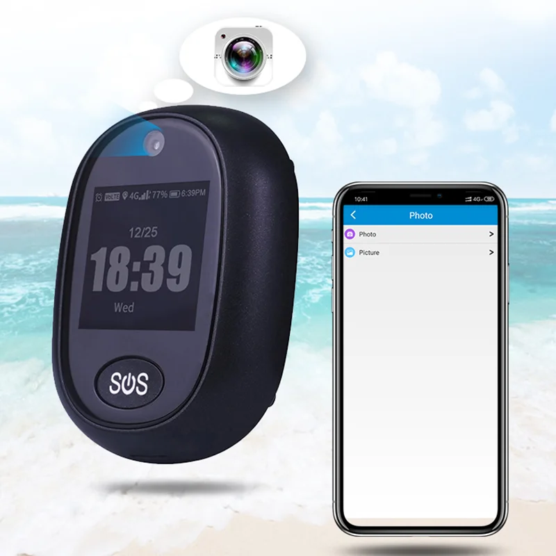 

4g смарт-трекер Sos, подвеска, водонепроницаемая Hd-камера, звонки, Gps-трекинг, таблетки, напоминание, устройство для контроля здоровья, локатор для пожилых людей