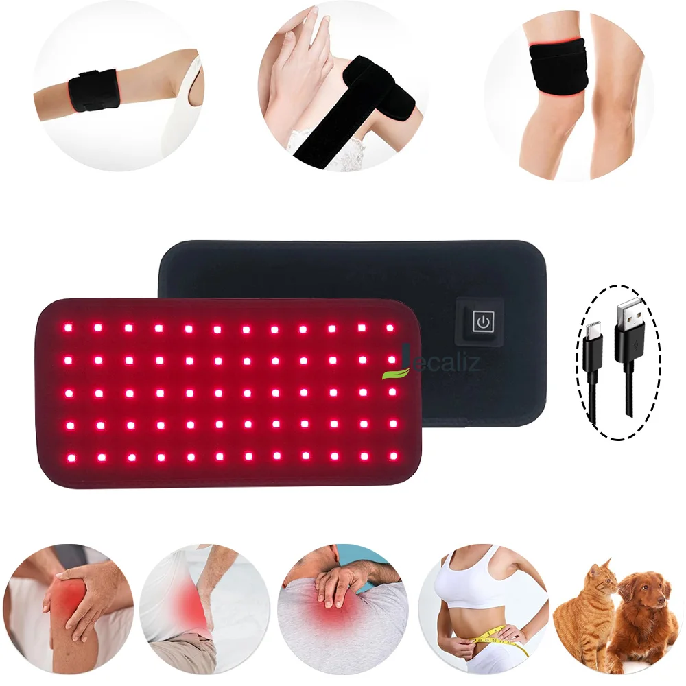 LED Red Light Pad 660nm&850nm Infrared Light Therapy Belt light therapy belt