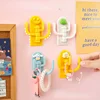 Rotatable Multi-purpose Cartoon Three-hook Hook Cute Student Dormitory Punch-free Traceless Sticky Hook Wall Door Key Hook Tools 5