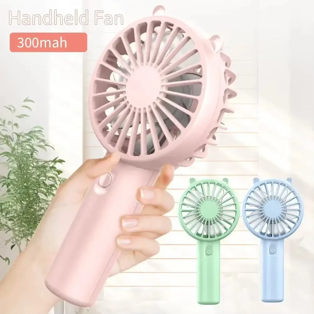 Tragbarer kleiner Kühlwimpern-Stummkühler-Handheld-Fan Mini USB wiederaufladbarer Schreibtisch_voghion.com