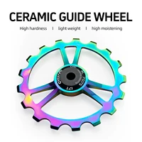 CYCLAMI 13T 16T 17T 18T vtt vélo dérailleur arrière roue Jockey roulement en céramique poulie AL7075 CNC vélo de route Guide rouleau tendeur 2