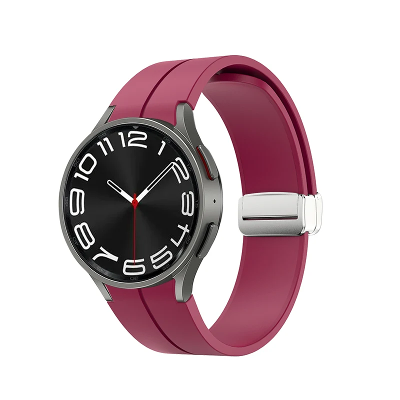 Magnetic Buckle Silicone Watch Strap