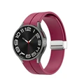 Wine red-silver
