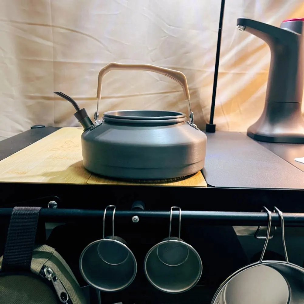 Outdoor Camping Kettle Spout Extension Nozzle Silicone Stainless Steel Kettle Mouth Teapot Nozzle Accessory for Camping Hiking