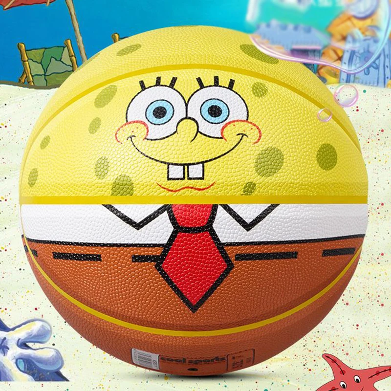 

Cartoon Basketball Anime Cute Spongebobs Patrick Stars Wear-Resistant Basketball Toys Sporting Goods Kawaii Birthday Gift