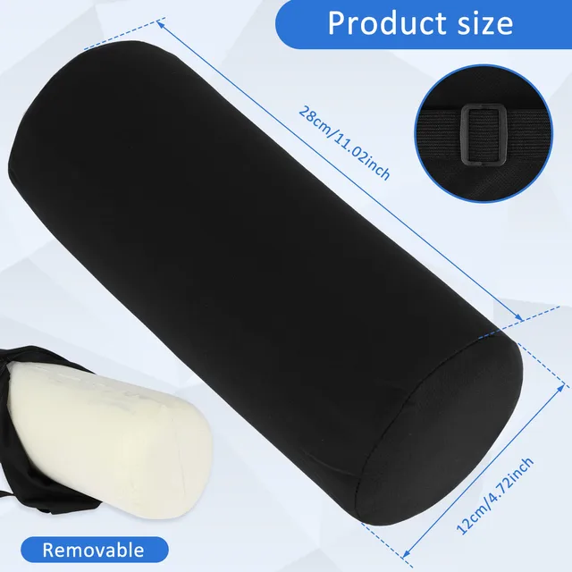 Coussin de soutien lombaire en mousse à mémoire de forme, oreiller de taille, coussin de dossier de siège Auto, soulagement ergonomique de la Fatigue pour chaise de voiture, maison et bureau 6