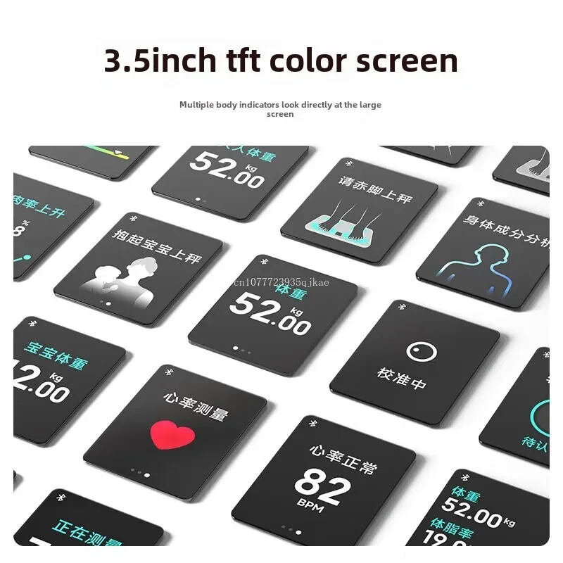 Xiaomi Mijia Body Fat Scale S400 Pro 3.5-inch TFT Large Color Screen Bluetooth 5.1 Multi-dimensional Measurement Weight Scale
