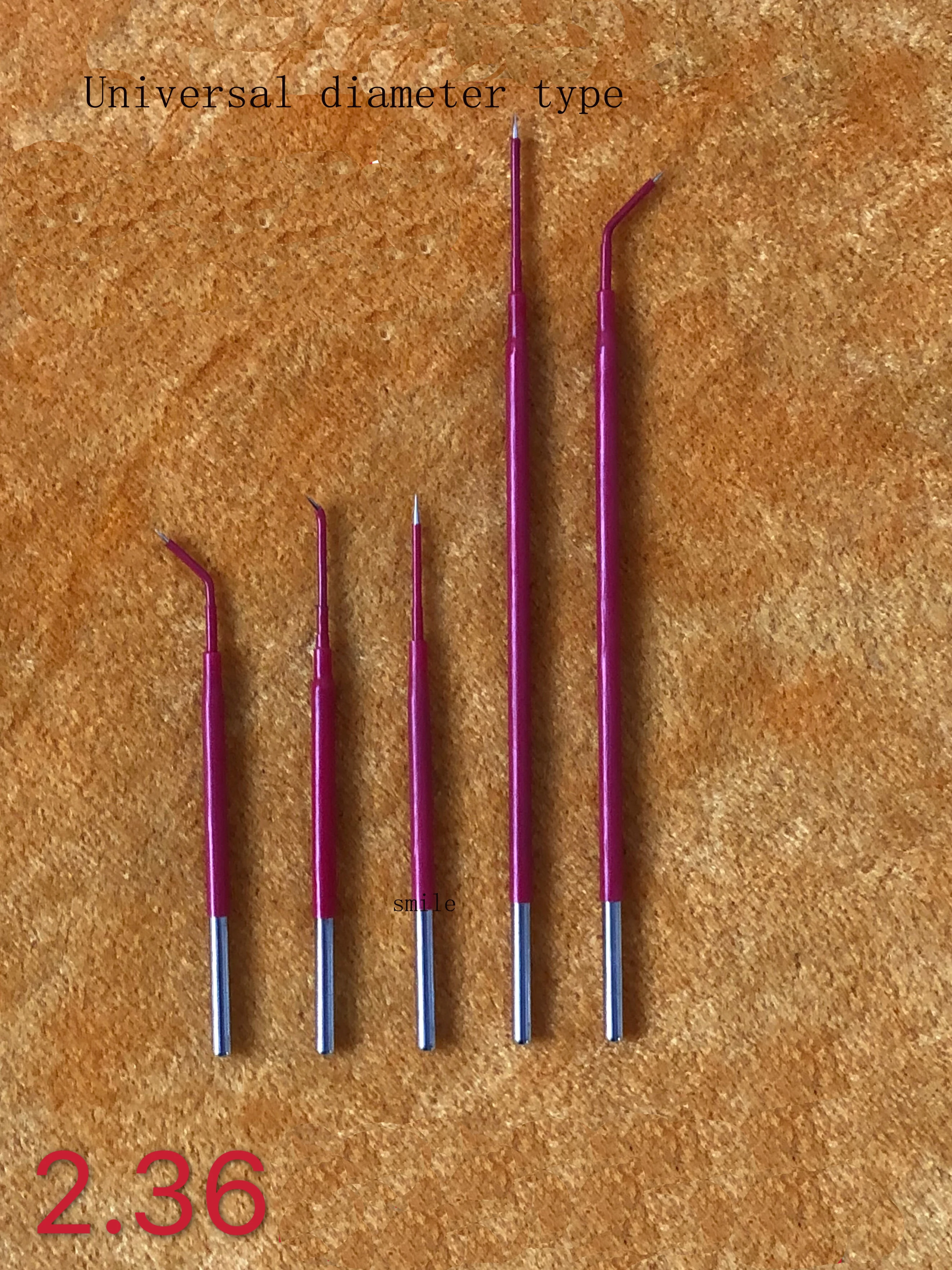 High frequency electroknife tungsten needle high frequency electrode cutting non-adhesive bipolar electrical coagulation tweezer