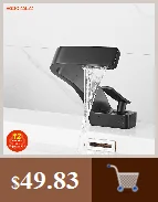 Description Picture 2 of itemBAKALA Bathroom Faucet Black Gold Single Handle Hot Cold Switch Water Mixer Taps Wash Basin Bathroom Deck Mounted Basin Faucet