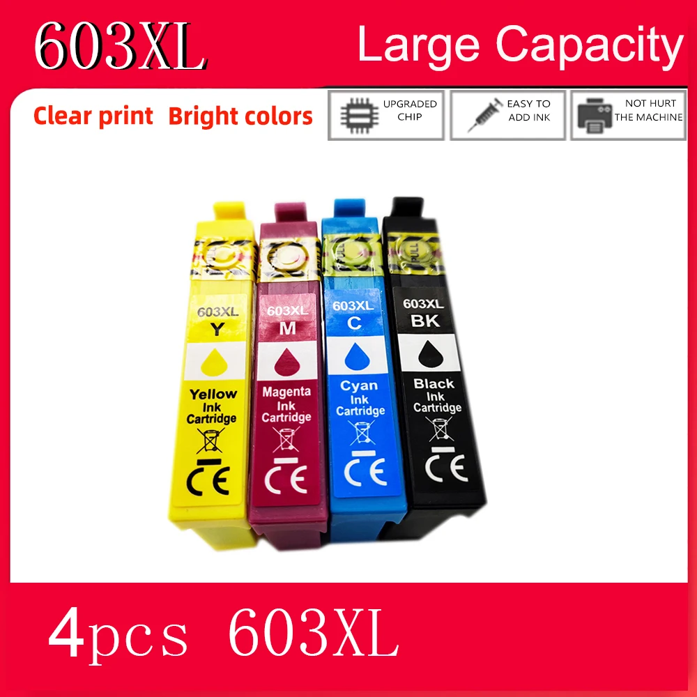 Compatibile Epson 603Xl 603 Cartuccia Di Inchiostro Per Epson Xp 2100 Xp 3100 Xp2105 Xp3105 Xp4100 Xp4105 Wf2810 Wf2830 Wf2850 Stampante